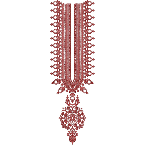 Neck Gala Embroidery Design