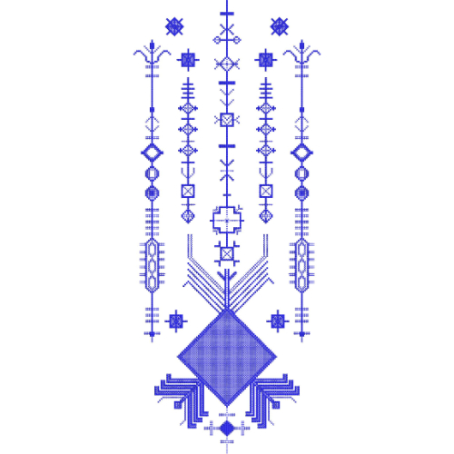 Beautiful Neck Embroidery Design