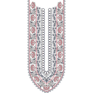 Neck Gala Embroidery Design