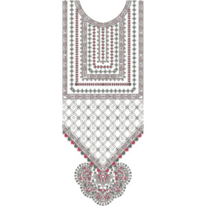 Neck Kurta Embroidery Design