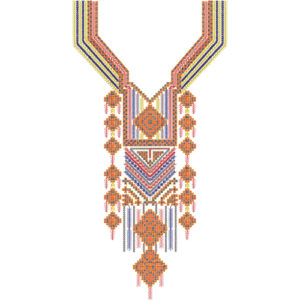 Neck Gala Embroidery Design