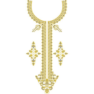 Neck Gala Embroidery Design