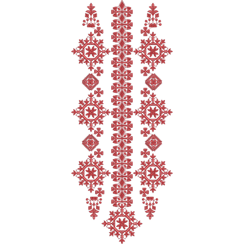 Neckline Embroidery Design