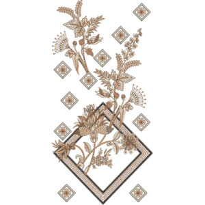 Simple Neck Embroidery Design