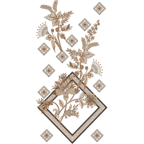 Simple Neck Embroidery Design