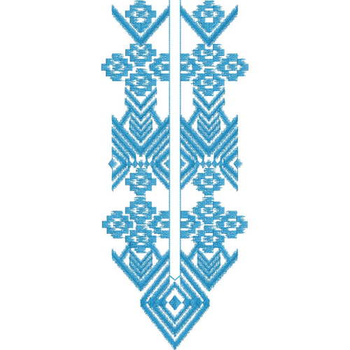 Neckline Embroidery Design