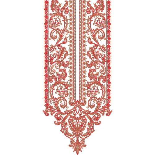 Beautiful Neck Embroidery Design