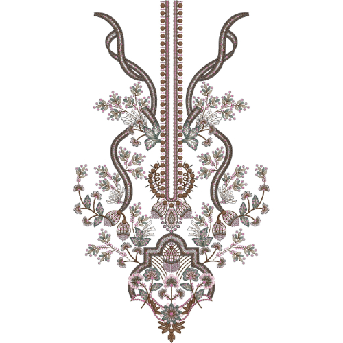 Beautiful Neck Embroidery Design
