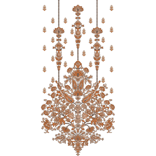 Beautiful Neck Embroidery Design