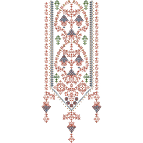 Neck Kurta Embroidery Design
