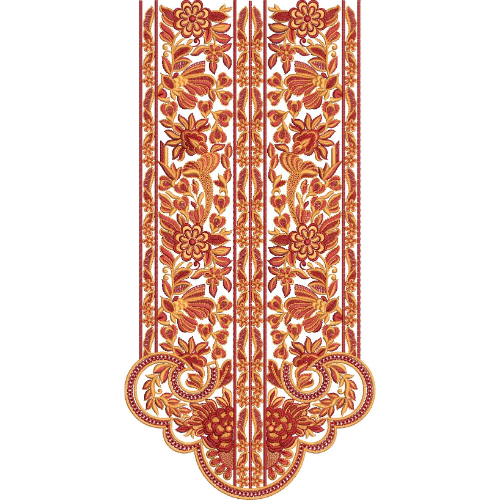 Neck Gala Embroidery Design