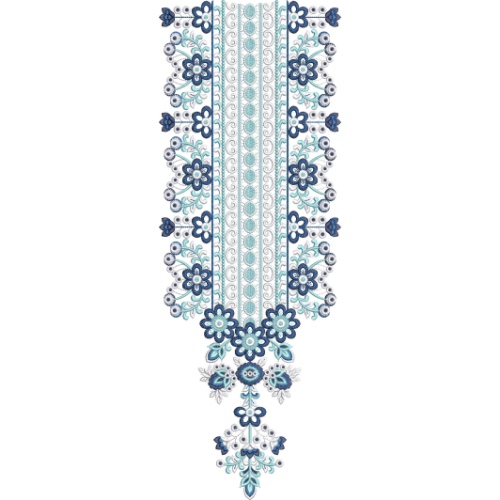 Simple Neck Embroidery Design