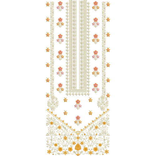 Neck Gala Embroidery Design