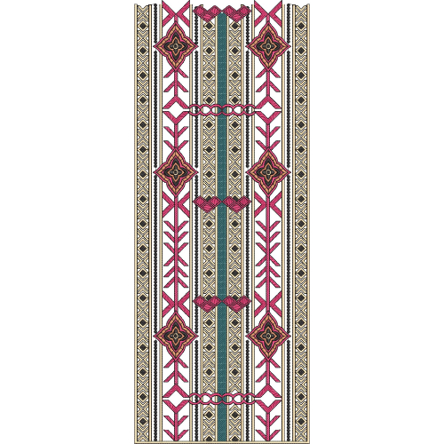 Unique Neck Embroidery Design