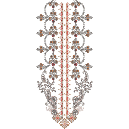 Simple Neck Embroidery Design