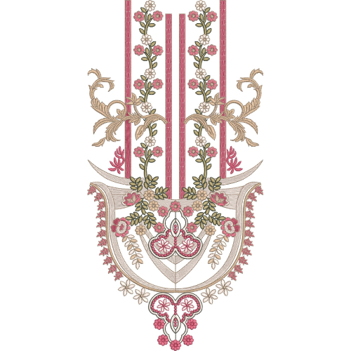 Neck Gala Embroidery Design