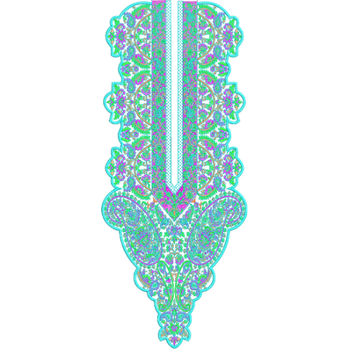 Neck Gala Embroidery Design