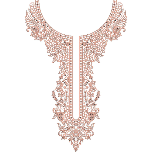 Neck Kurta Embroidery Design