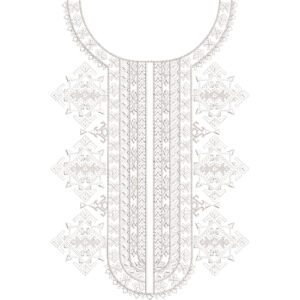 Neckline Embroidery Design