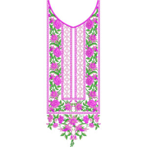 Neck Kurta Embroidery Design