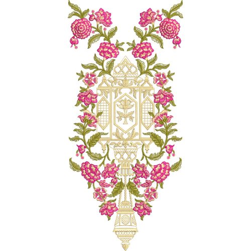 Neck Gala Embroidery Design