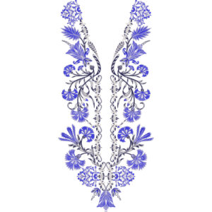 Neck Kurta Embroidery Design