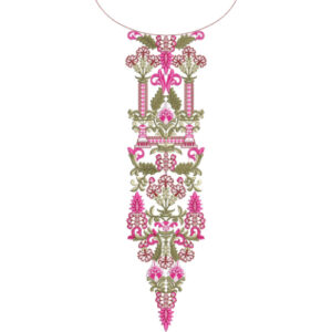 Beautiful Neck Embroidery Design