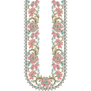 Simple Neck Embroidery Design