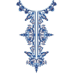 Beautiful Neck Embroidery Design