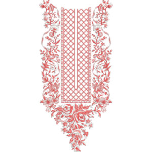 Simple Neck Embroidery Design