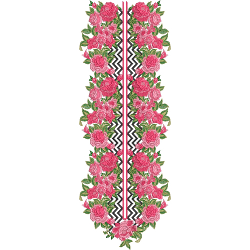 Neck Gala Embroidery Design