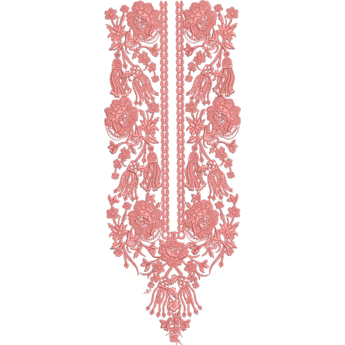 Beautiful Neck Embroidery Design