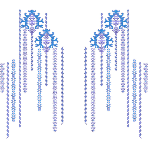 Simple Neck Embroidery Design