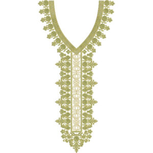 Neck Gala Embroidery Design