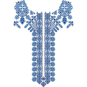 Neck Gala Embroidery Design