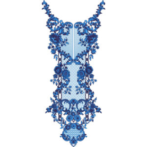 Simple Neck Embroidery Design