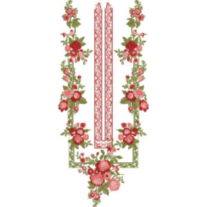 Neckline Embroidery Design