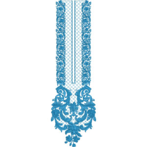 Simple Neck Embroidery Design