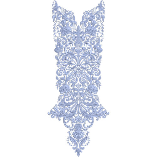 Beautiful Neck Embroidery Design