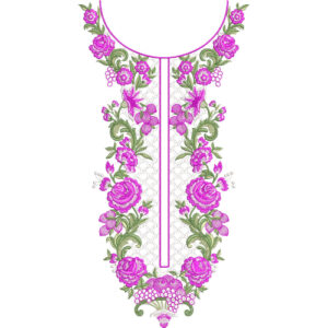 Simple Neck Embroidery Design