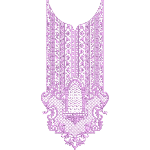 Beautiful Neck Embroidery Design