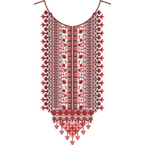 Simple Neck Embroidery Design