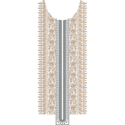 Beautiful Neck Embroidery Design