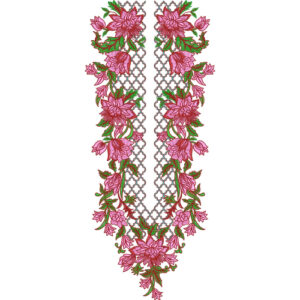 Beautiful Neck Embroidery Design