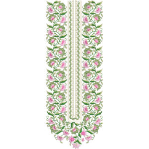 Unique Neck Embroidery Design