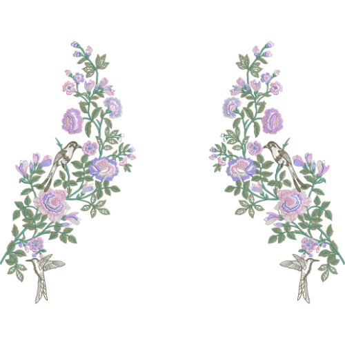 Neck Gala Embroidery Design