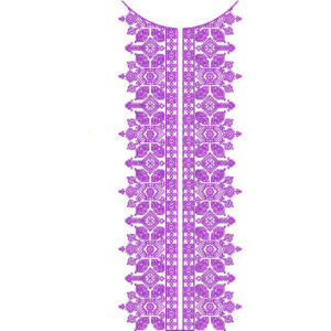 Neckline Embroidery Design