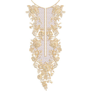 Neck Gala Embroidery Design