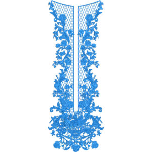 Simple Neck Embroidery Design