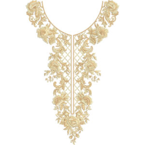 Neck Gala Embroidery Design